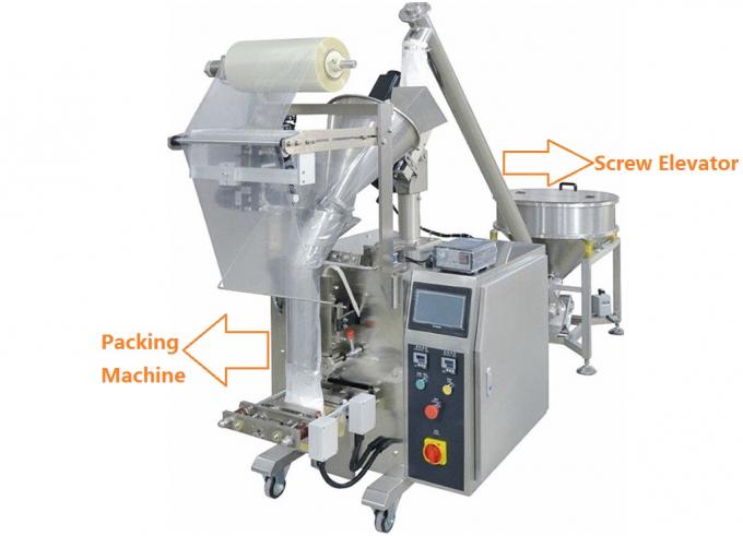 Small Full Automatic Pillow Bag Powder Packing Machine 0
