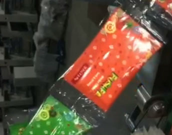 Puffed Food Pillow Bag High Precision Snacks Packing Machine
