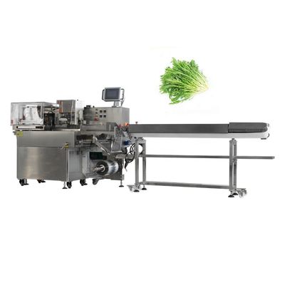Horizontal Plastic Film Fresh Fruit Vegetable Packing Machine