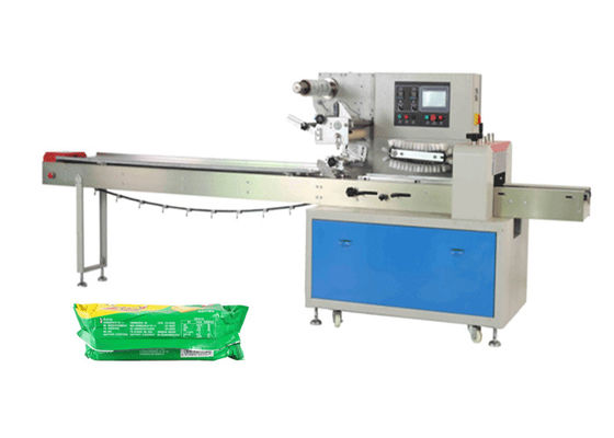 Stainless Steel Pillow Chocolate Bakery Biscuit Packing Machine