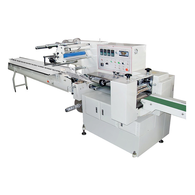 Cookies SUS304 Heat Shrink Auto Food Packing Machine 1