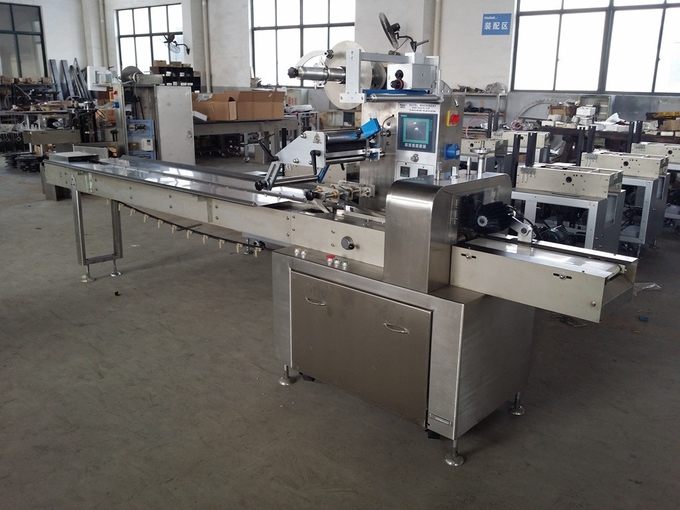 Horizontal High Speed Bakery Biscuit Packing Machine 0
